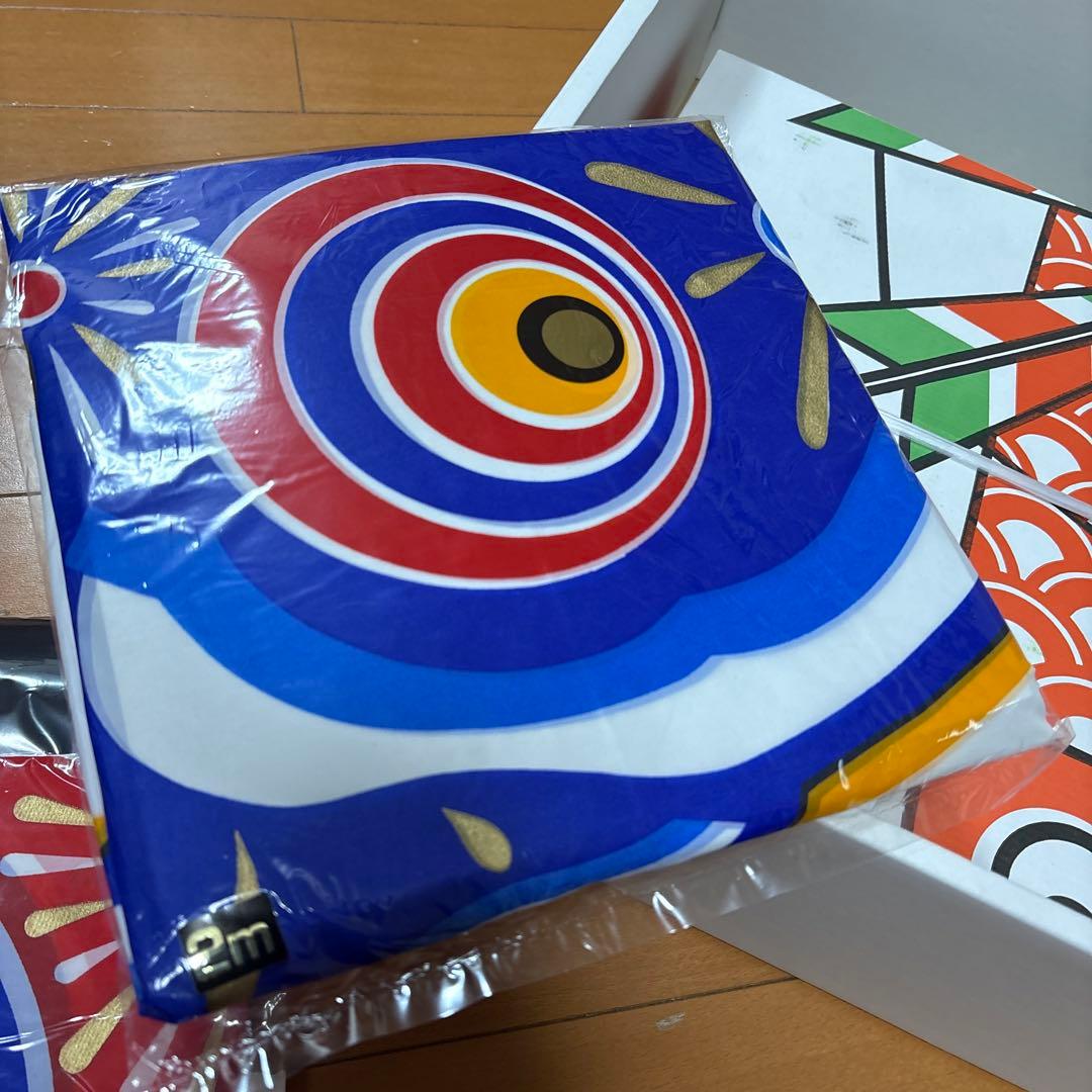 4m 40号　6点セット　金太郎　鯉幟　庭園用　庭用　スタンダード　屋外用　外用