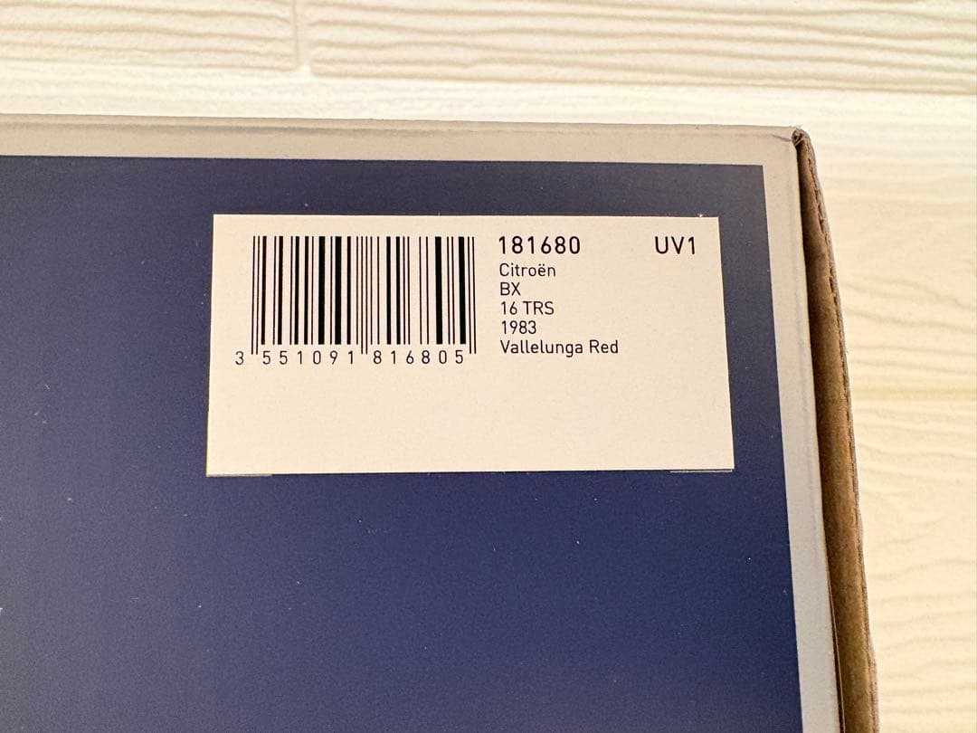 ノレブ 1/18 シトロエン BX 16 TRS 1983 ヴァレルンガレッド