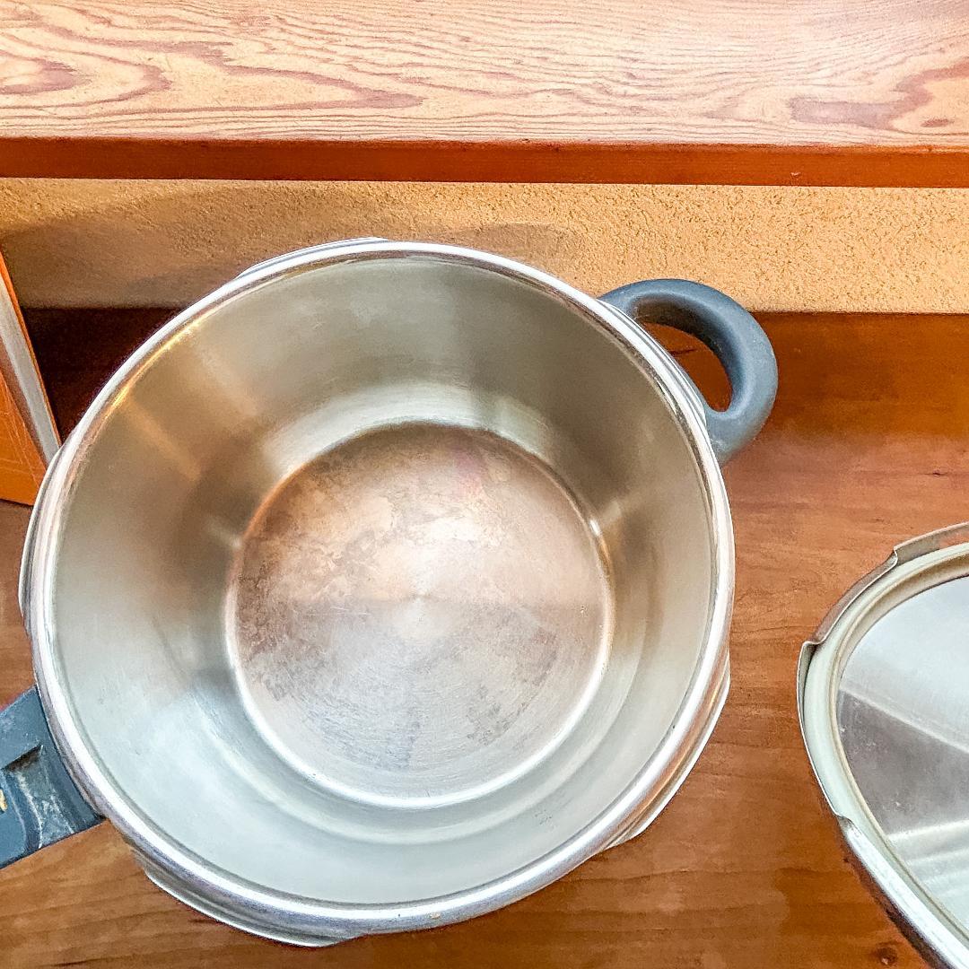 WMF TRANSTHERM 圧力鍋 24cm 料理本＆ガラス蓋付き