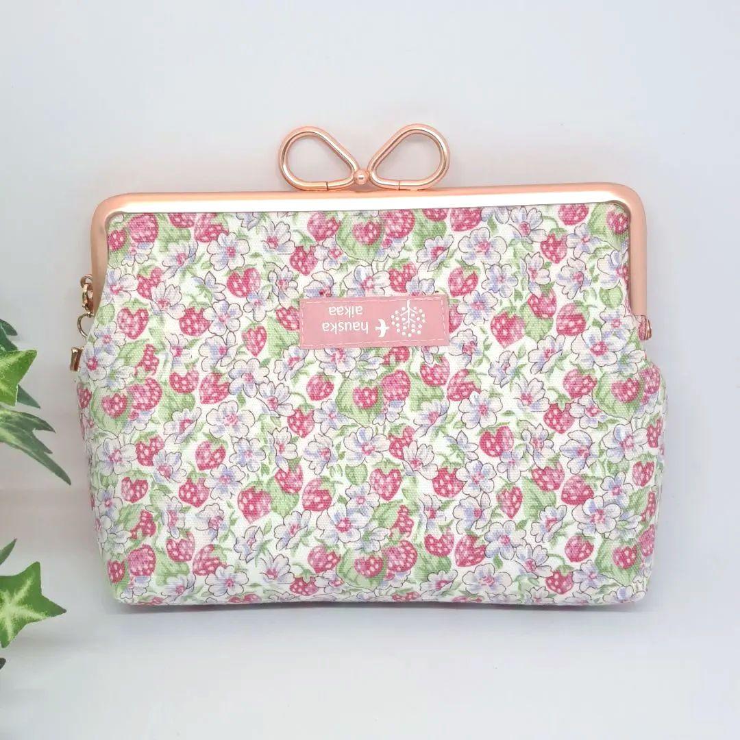 Moon Stone　親子がま口長財布と通帳入れがま口