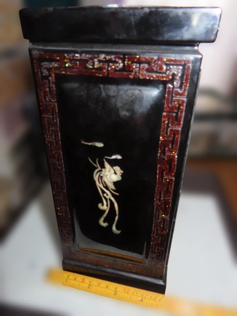 古美術 民芸 螺鈿細工 小箪笥 時代物 豪華絢爛