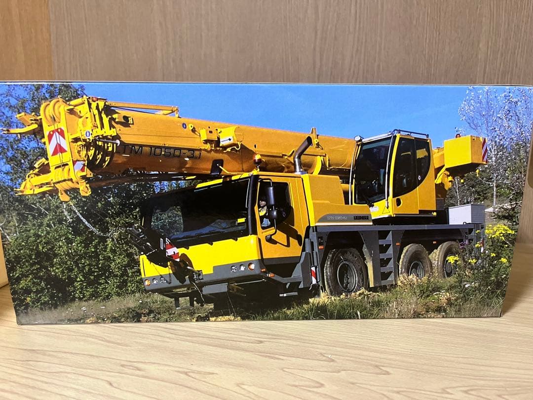 建機 重機 WSI製 リープヘル LMT1050 クレーン 1/50 ミニチュア