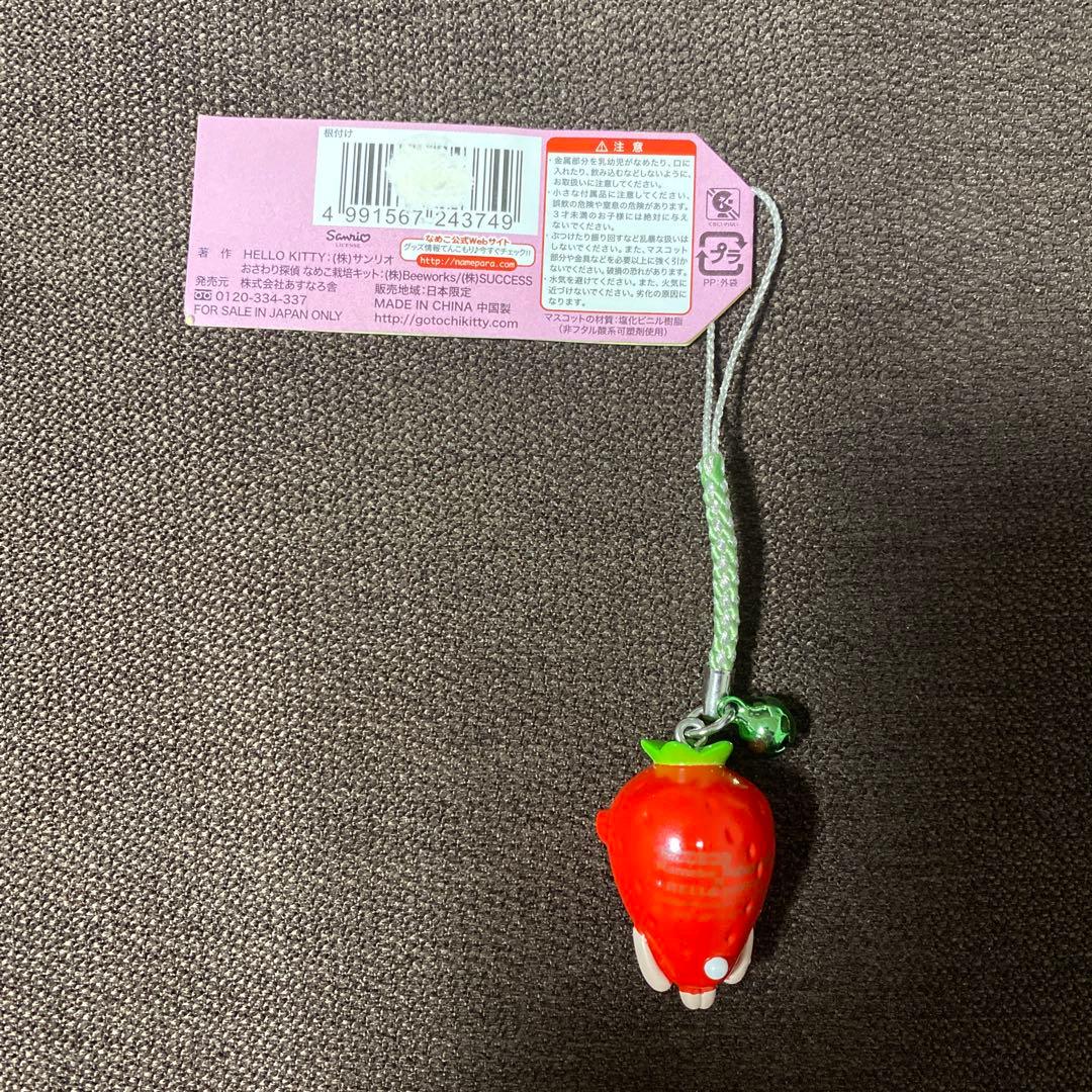 おさわり探偵なめこ栽培キット ハローキティ HELLO KITTYコラボ いちご