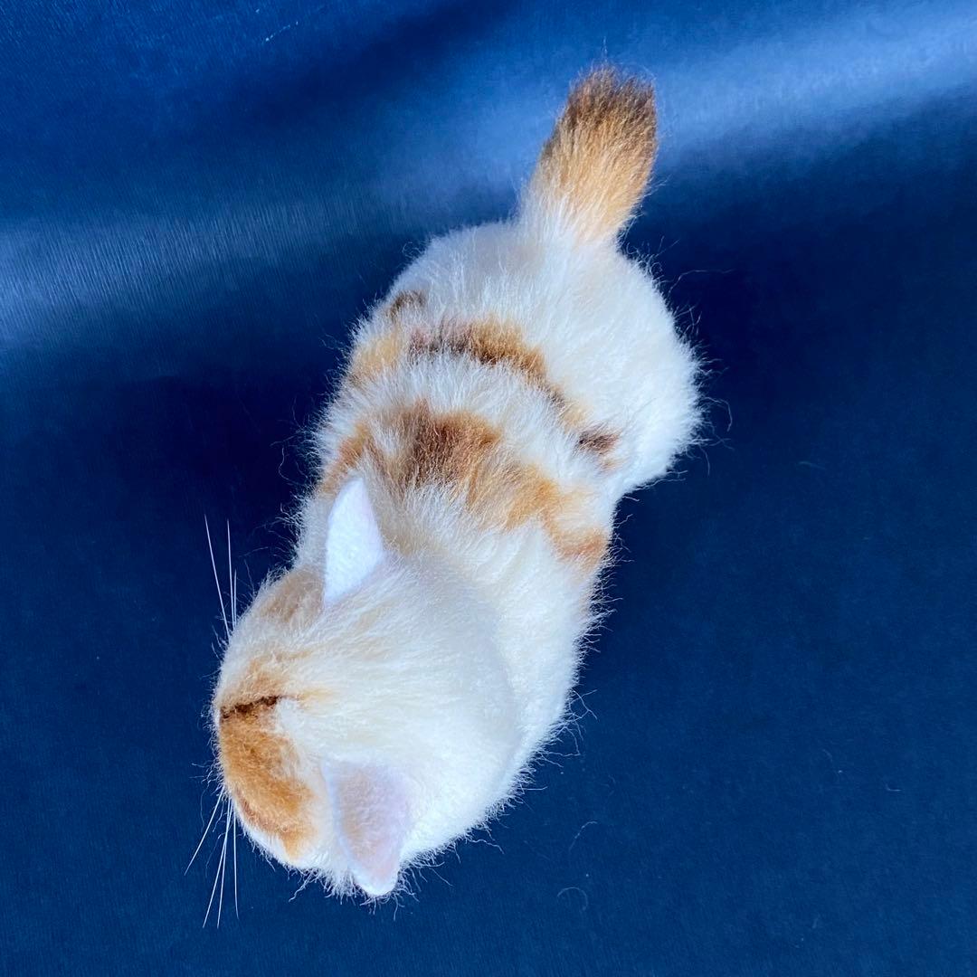 羊毛フェルト猫　全身タイプ　リアル可愛いジャパニーズボブテイル