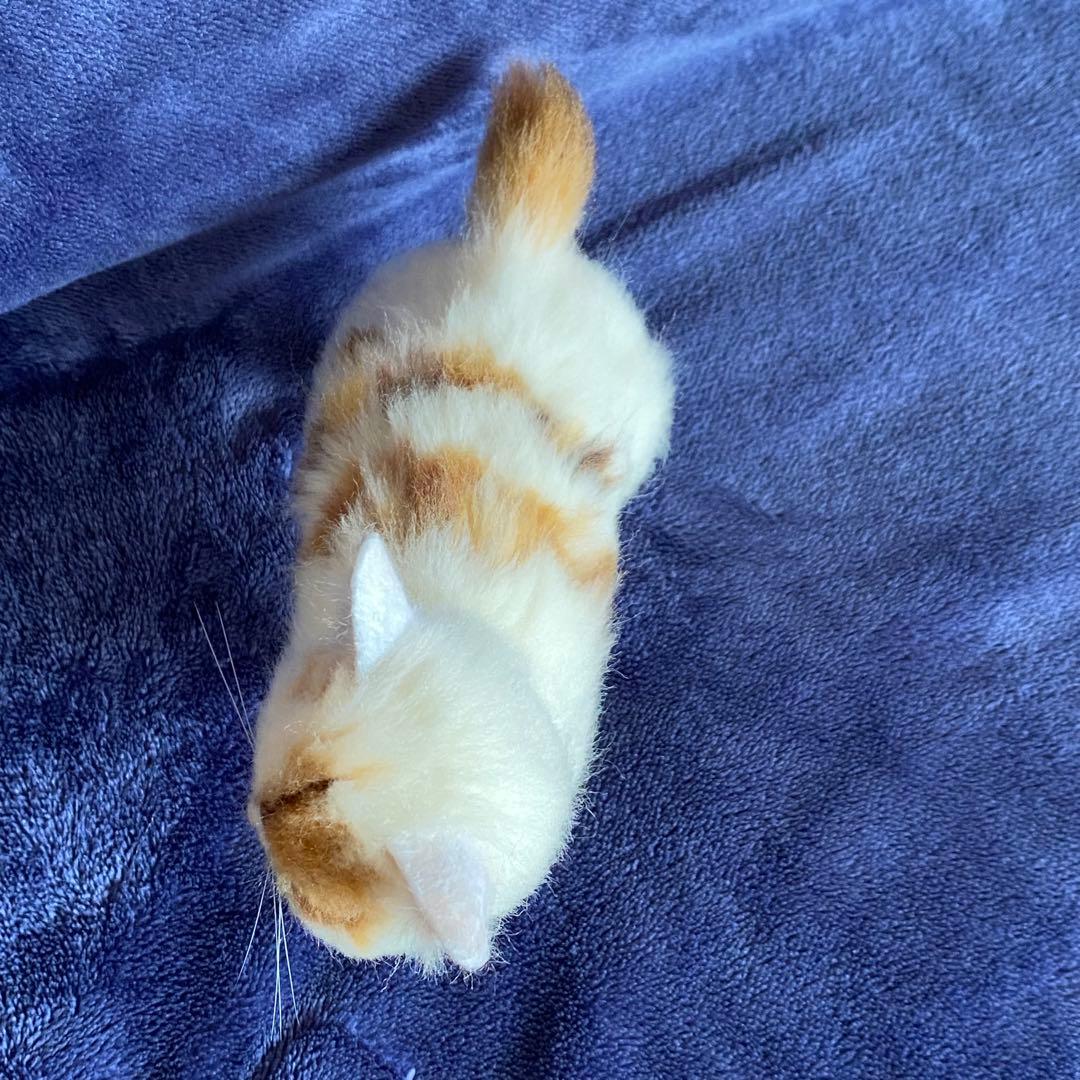 羊毛フェルト猫　全身タイプ　リアル可愛いジャパニーズボブテイル