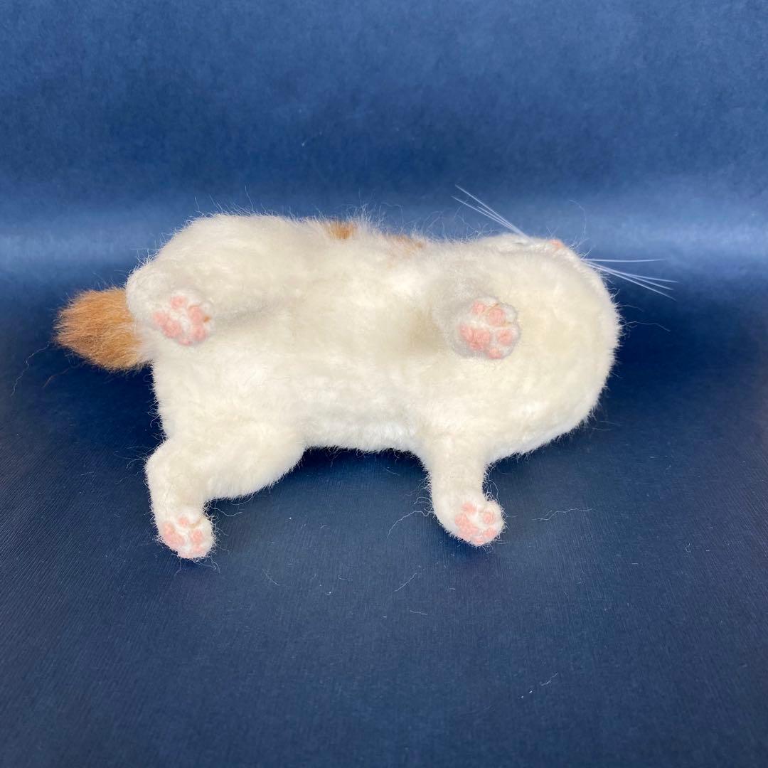 羊毛フェルト猫　全身タイプ　リアル可愛いジャパニーズボブテイル