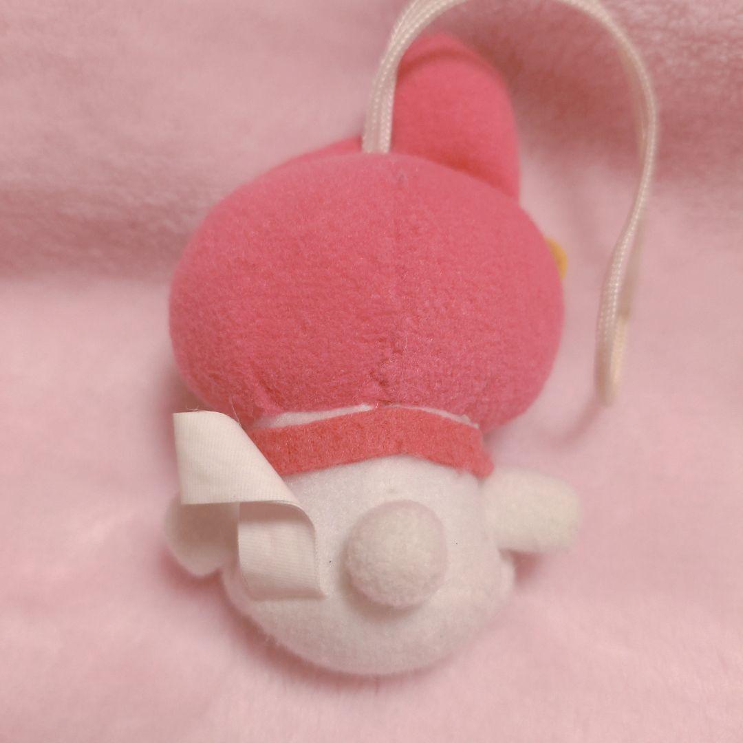 【希少】 マイメロディ ぬいぐるみ ストラップ レトロ