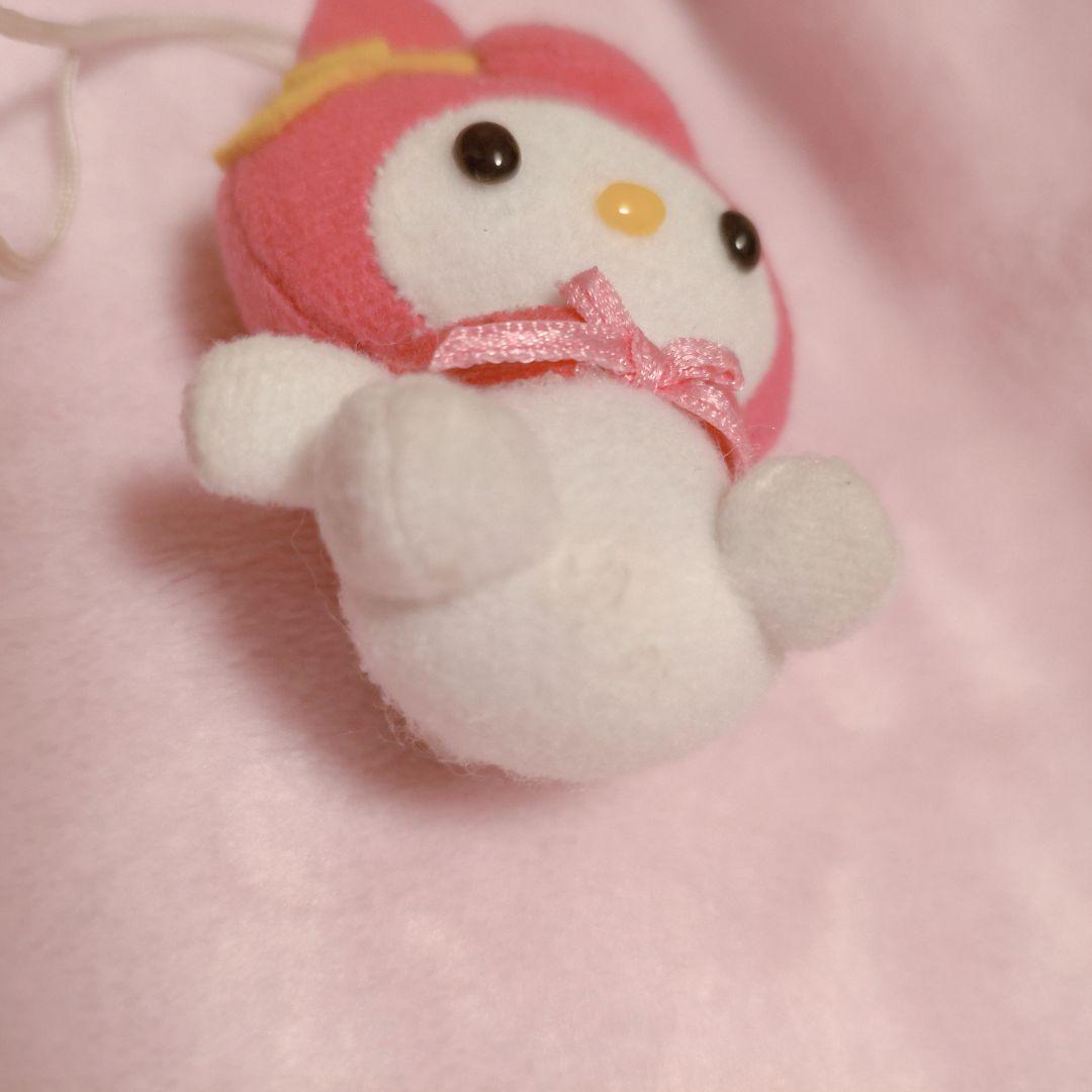 【希少】 マイメロディ ぬいぐるみ ストラップ レトロ