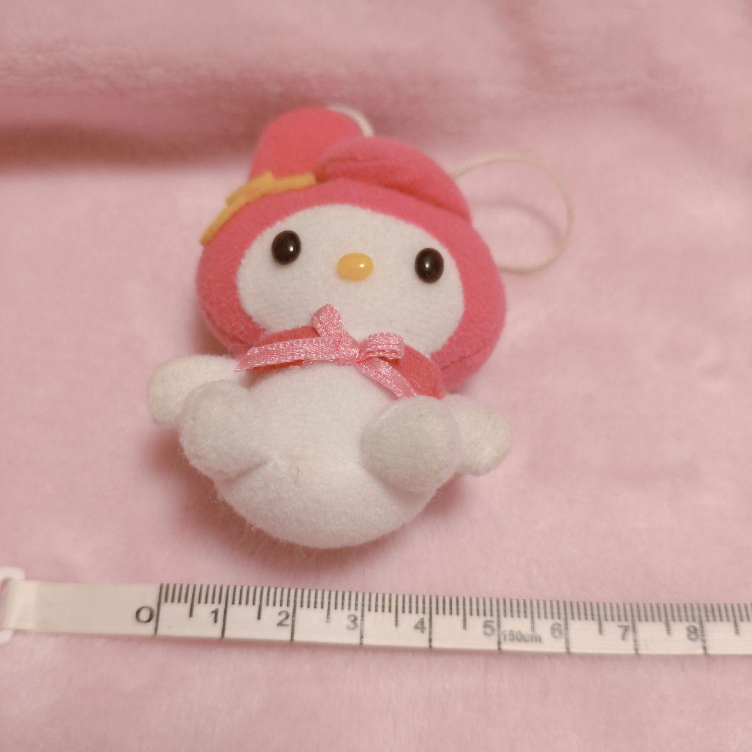 【希少】 マイメロディ ぬいぐるみ ストラップ レトロ
