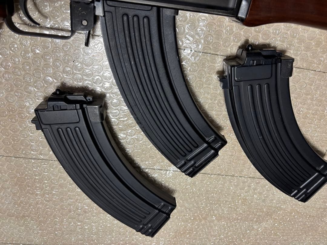 電動ガン 木製ストック 3マガジン付き