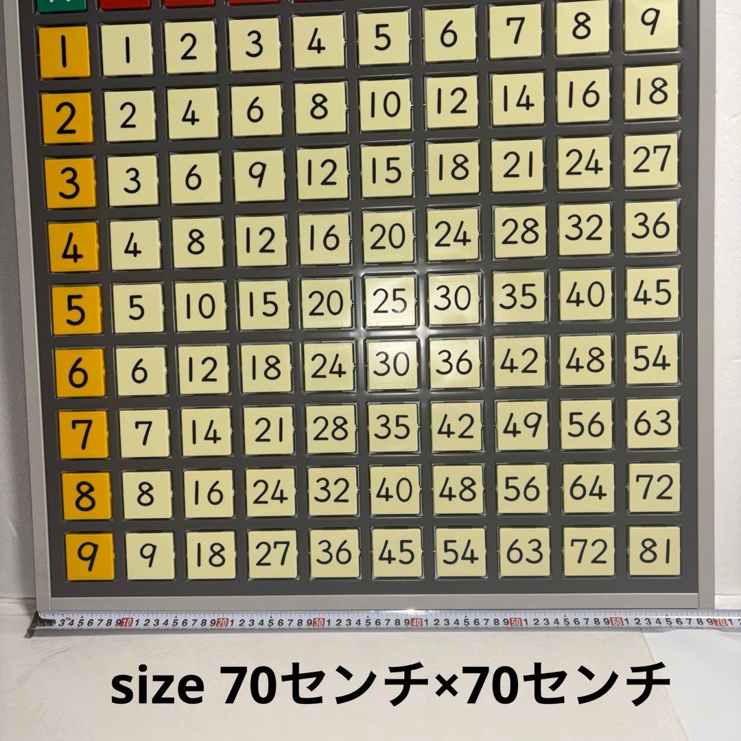 掛け算 九九算 かけ算 練習板 ボード UCHIDA