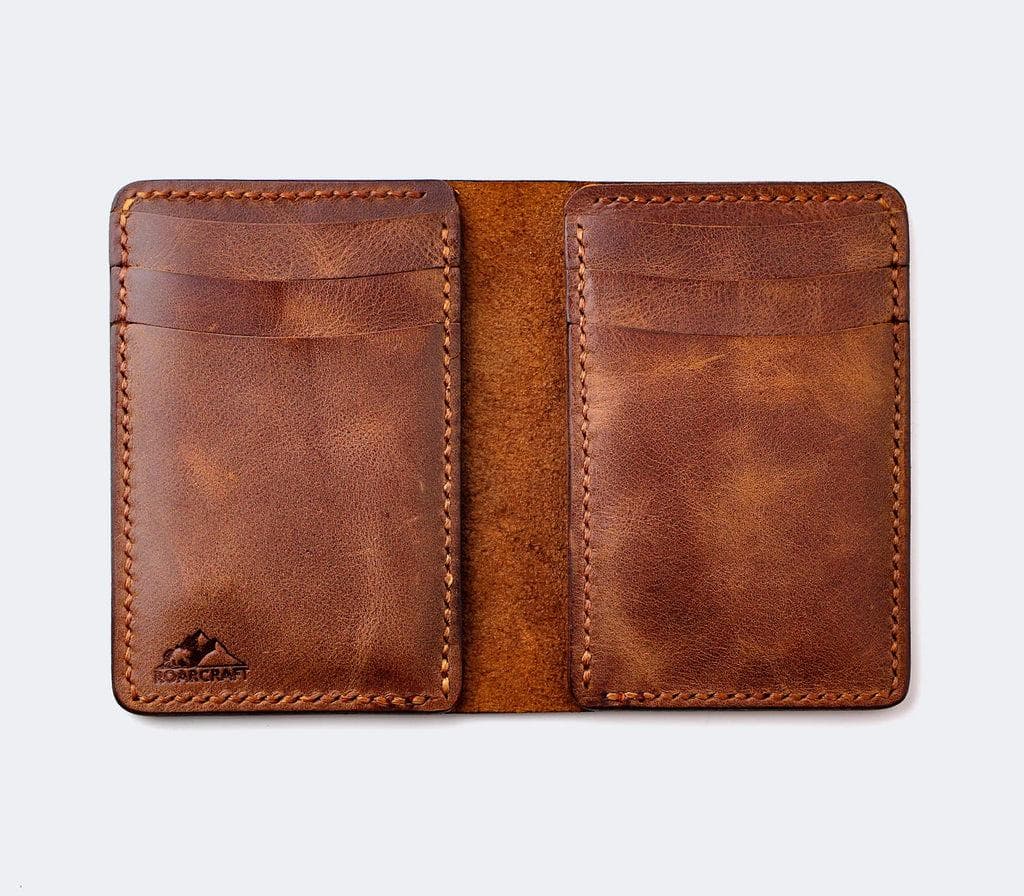 ROARCRAFT Laodikya 紙幣も収納できる　二つ折りカードケース