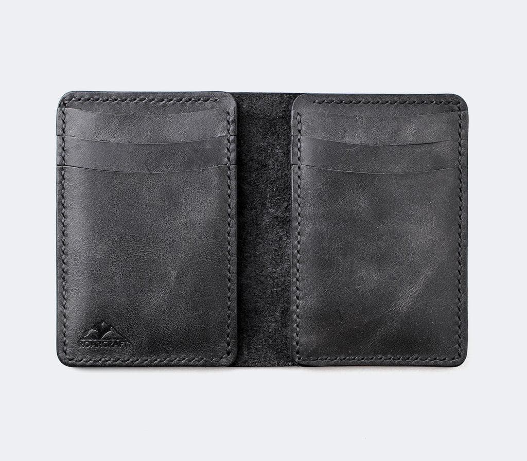 ROARCRAFT Laodikya 紙幣も収納できる　二つ折りカードケース