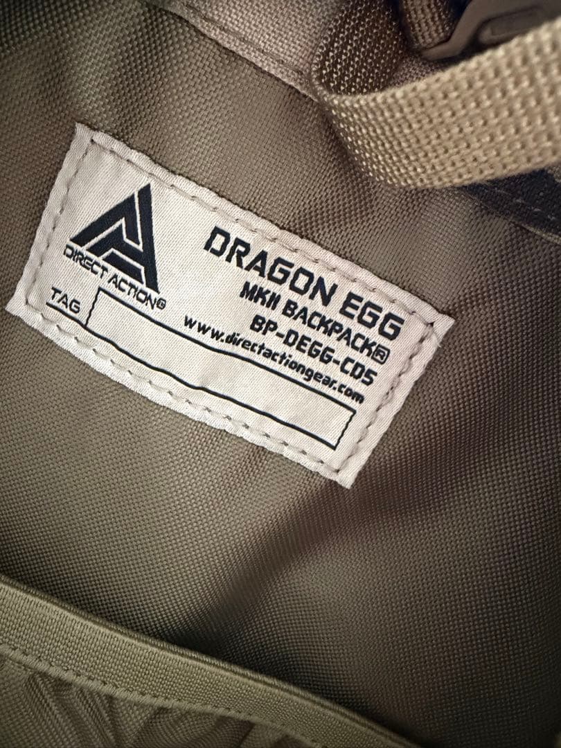 Direct Action Dragon Egg 30L マルチカム　リュック