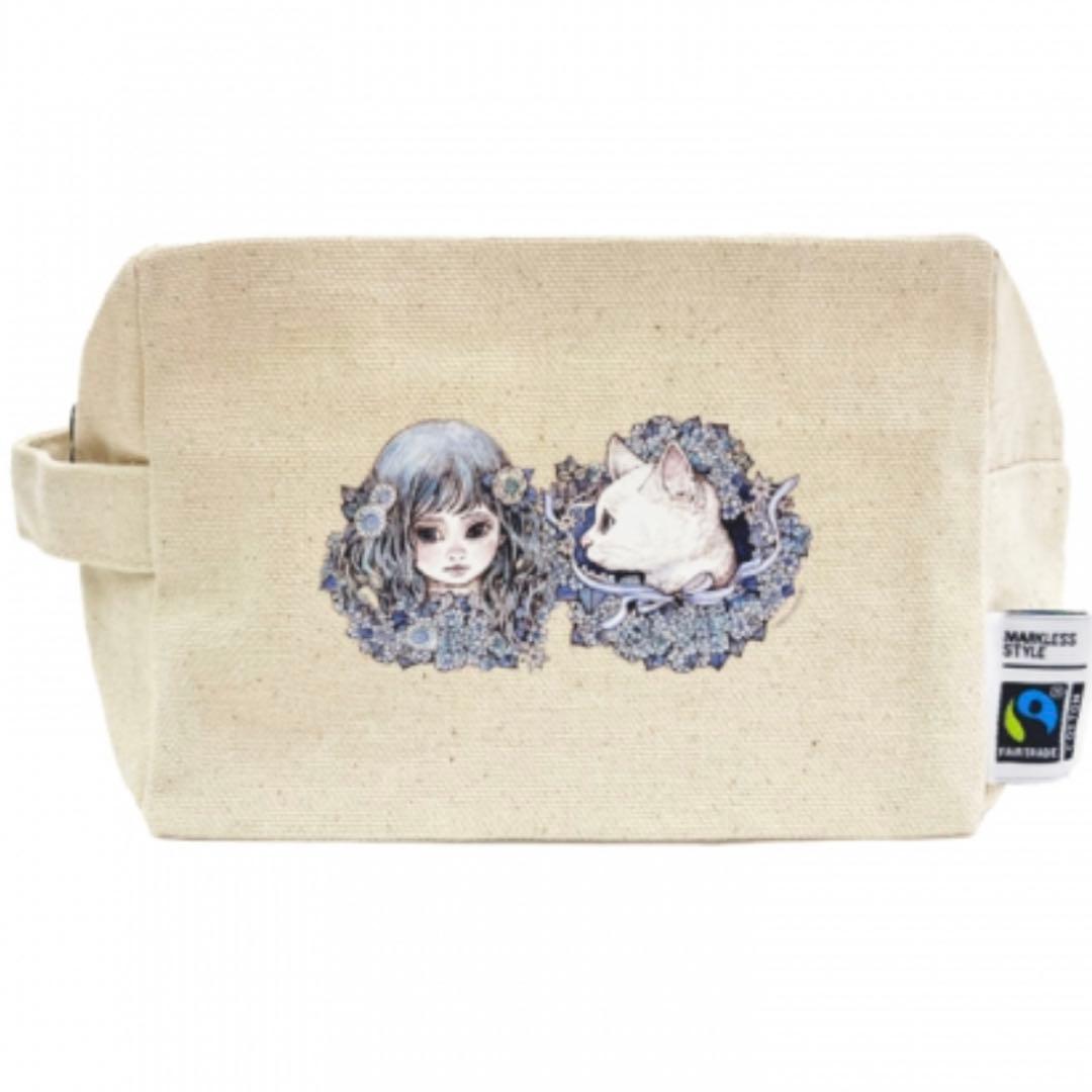 【響宴】柴咲コウ フェアトレードコットンポーチ［HIGUCHI YUKO］