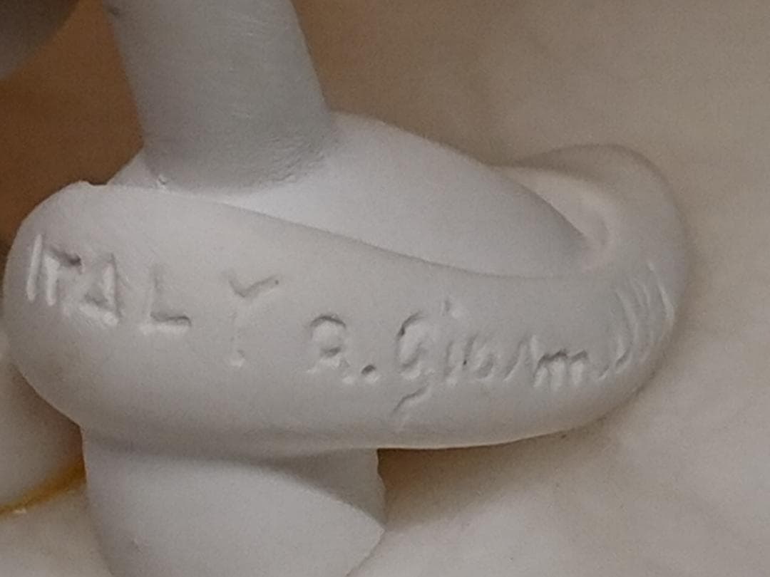 【美品】ミニー　陶器　イタリア　置物　インテリア　工芸品　美術品　A2843