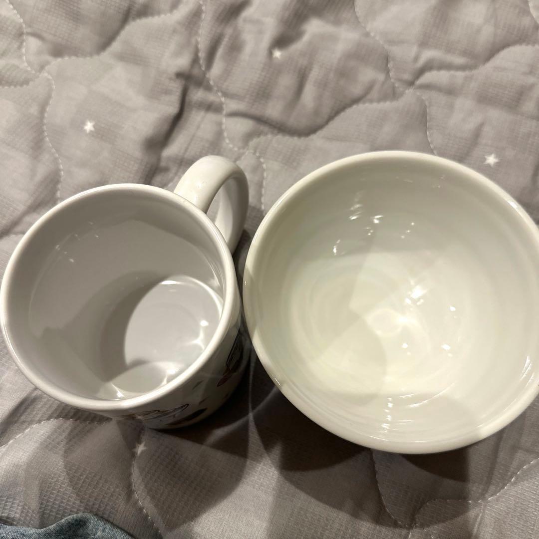 mofusand モフサンド　お茶碗　マグカップ（おかおがいっぱい）　サメにゃん