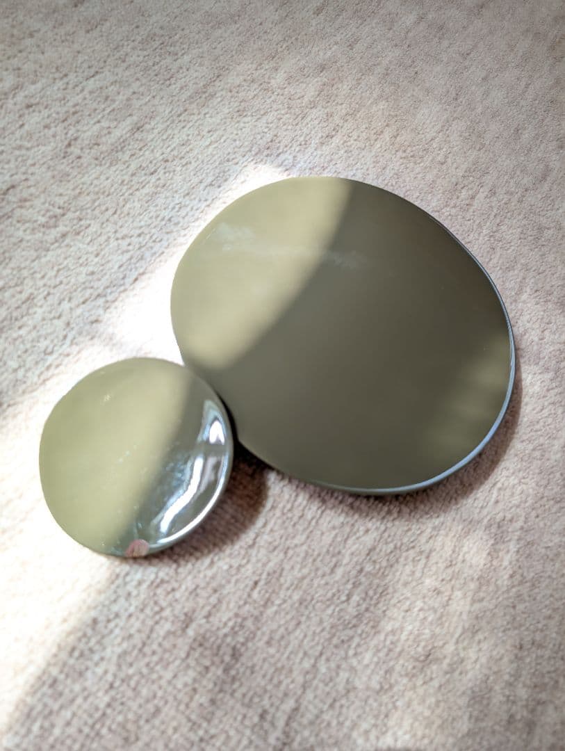 エルメス　木製　皿　ウッドプレート　オリーブ　おまけ付き　22cm 希少　レア