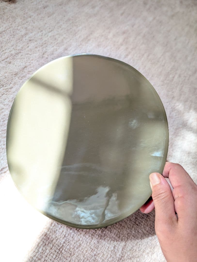 エルメス　木製　皿　ウッドプレート　オリーブ　おまけ付き　22cm 希少　レア