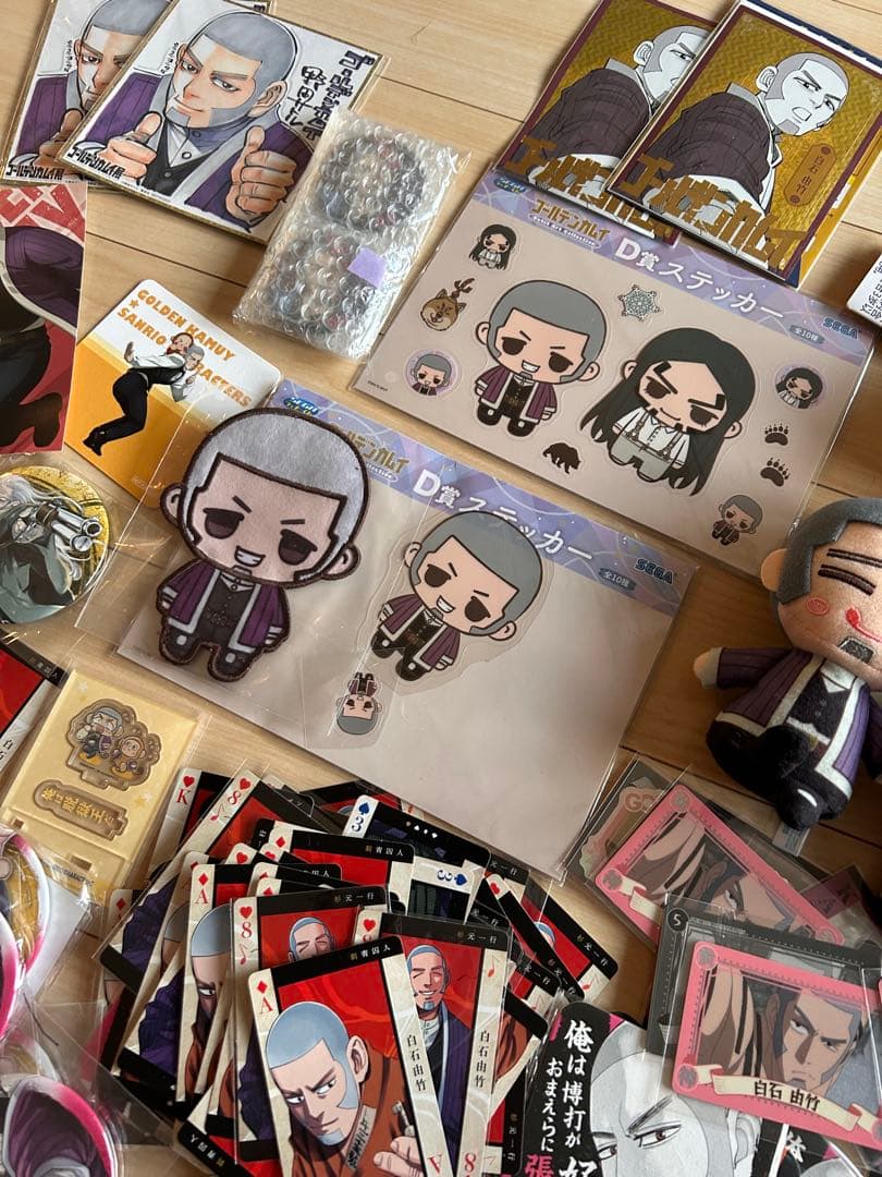 ゴールデンカムイ　白石　大量