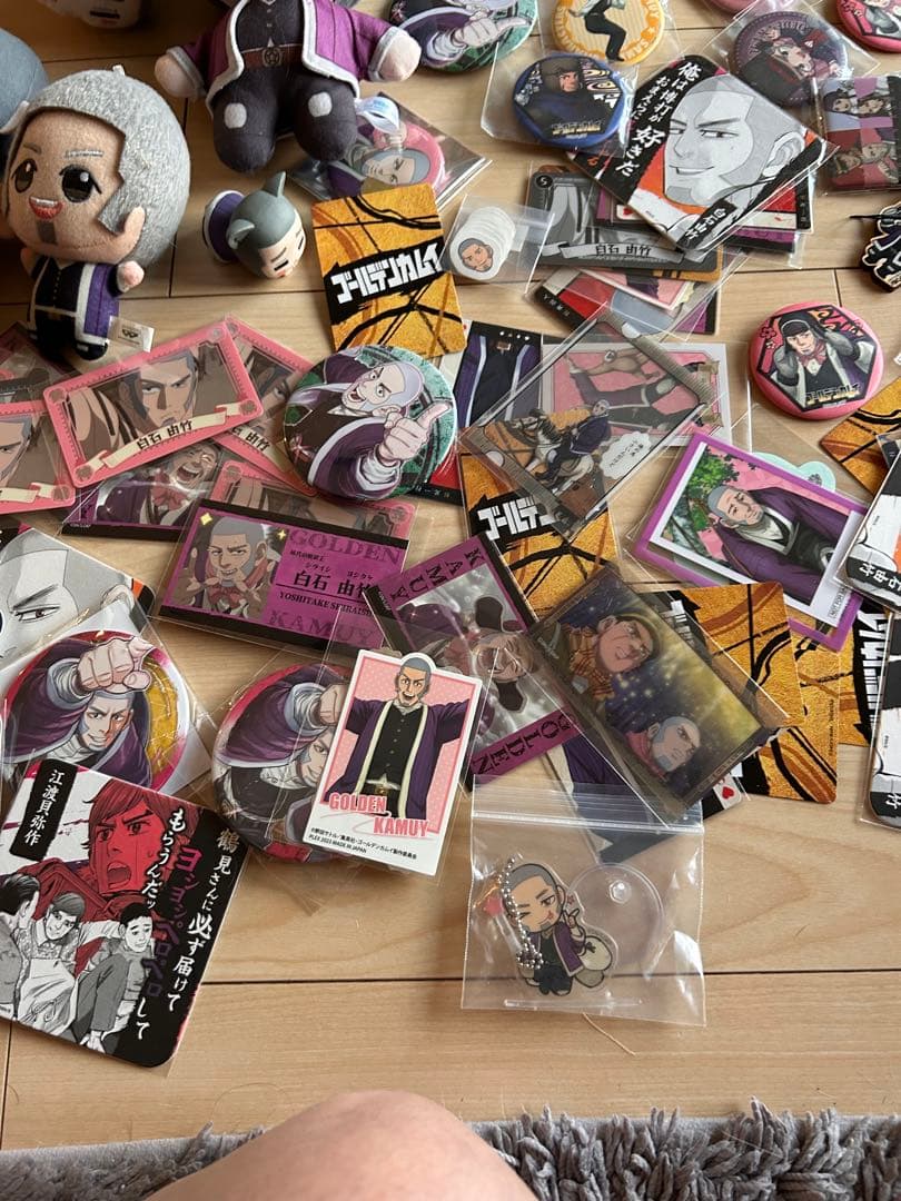 ゴールデンカムイ　白石　大量