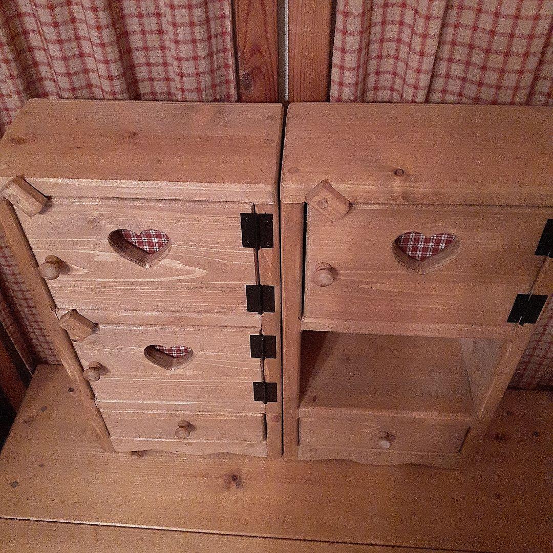 D41.カントリー家具(オーク色)2点セット