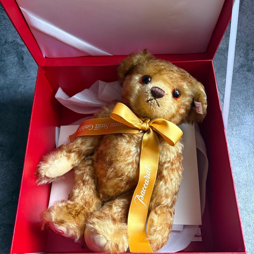 極美品 激レア Baccarat バカラ Steiff 限定 テディベア