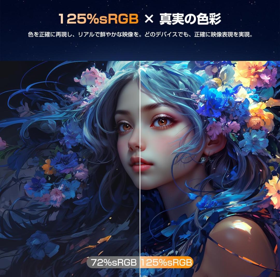 極美品 EVICIV 4Kモバイルモニター14.5インチ HDR 非光沢IPS