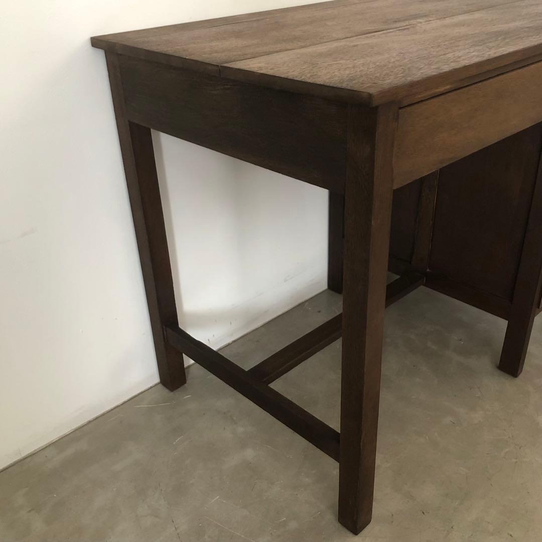 昭和　レトロ　アンティーク　ヴィンテージ　古家具　古道具　古民家　片袖机　勉強机