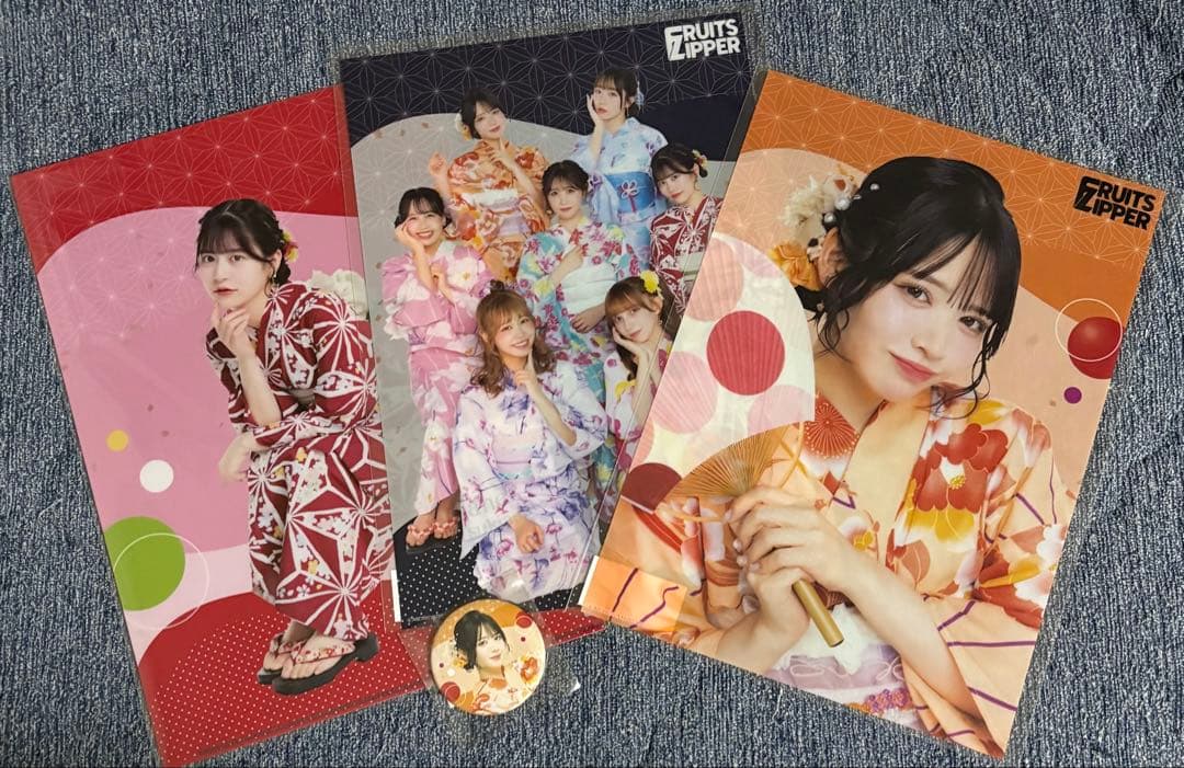 FRUITSZIPPER 鎮西寿々歌 チェキ他