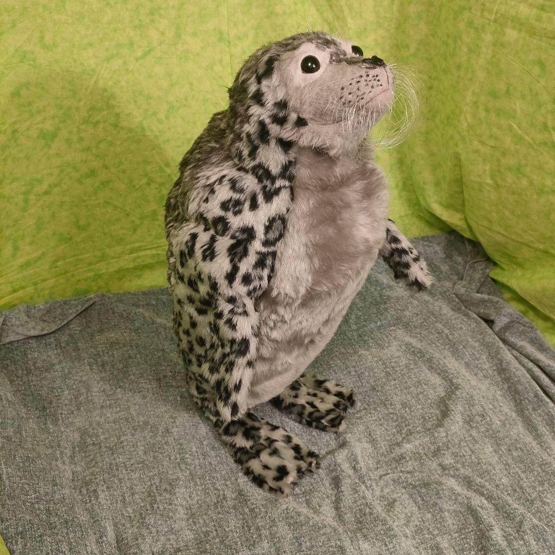 ハンドメイド　ぬいぐるみ　アザラシ　ごま