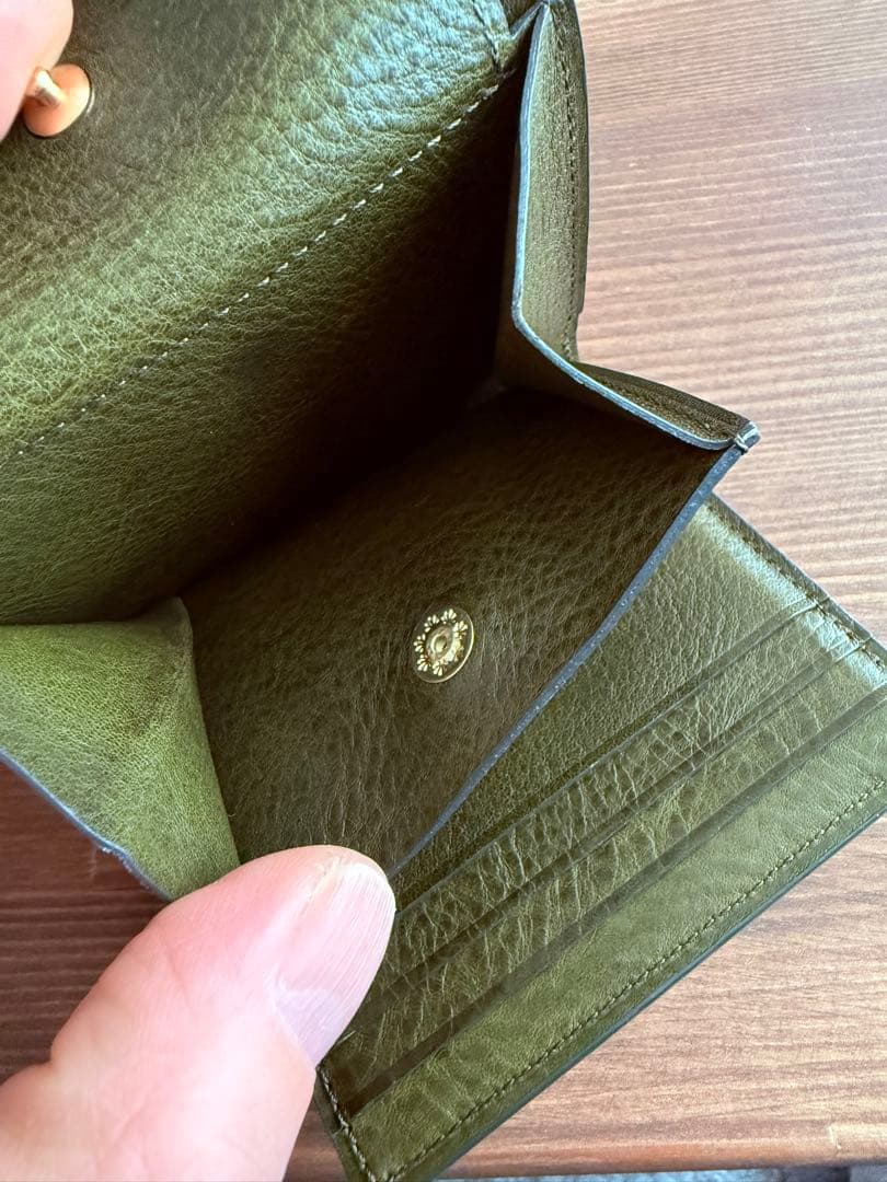 シンレザーズ タスカ ミネルバボックス オリーバ コンパクト財布