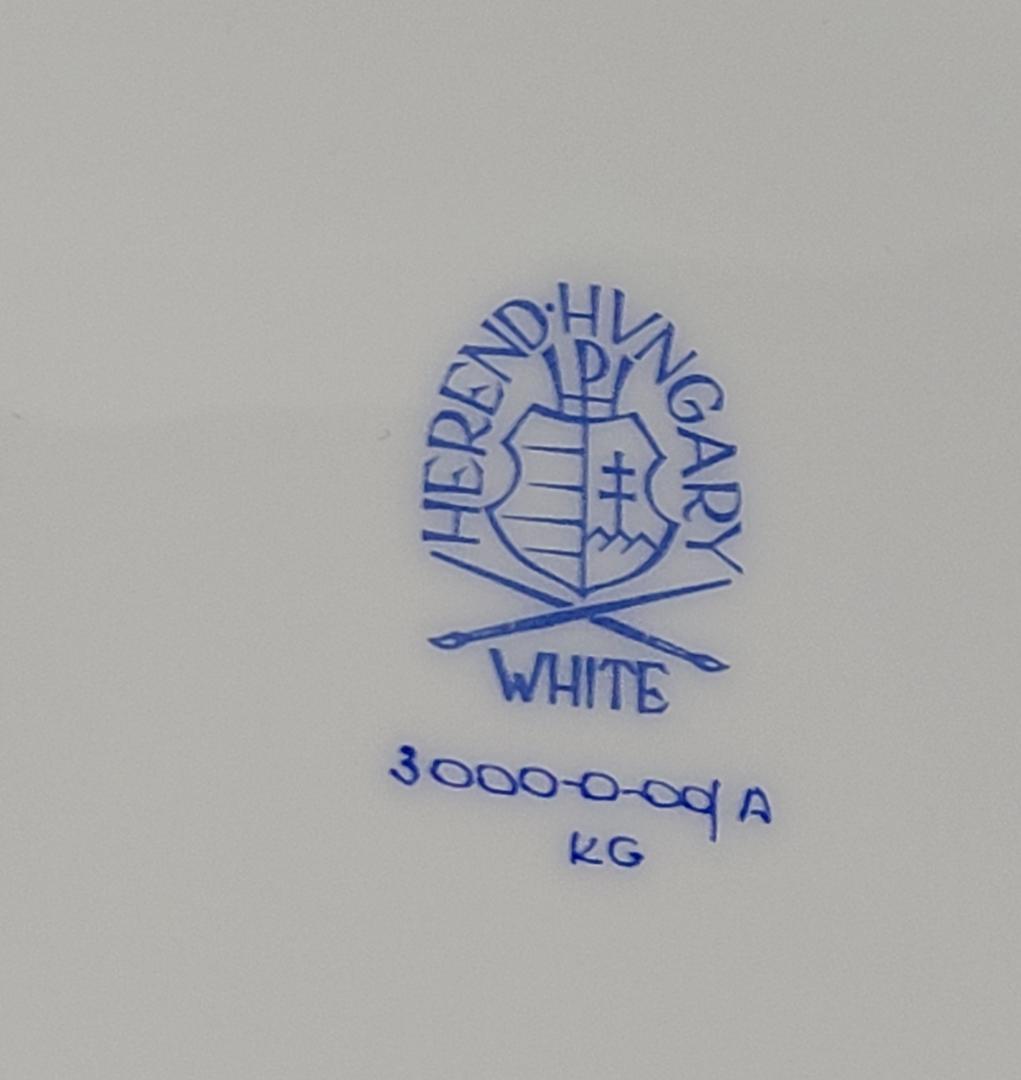 HEREND.HVNGARY ヘレンドハンガリー WHITE 皿 洋食器