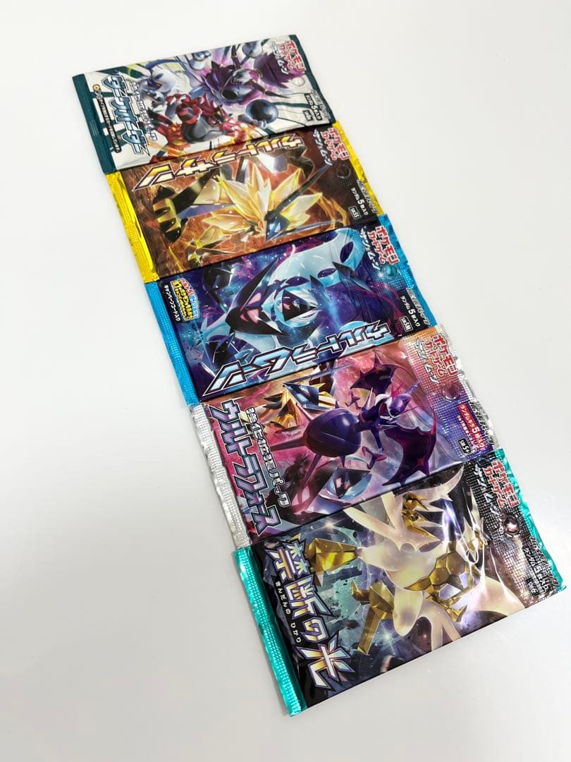 ポケモンカードダークオーダーウルトラサンムーンフォース禁断の光未開封パック