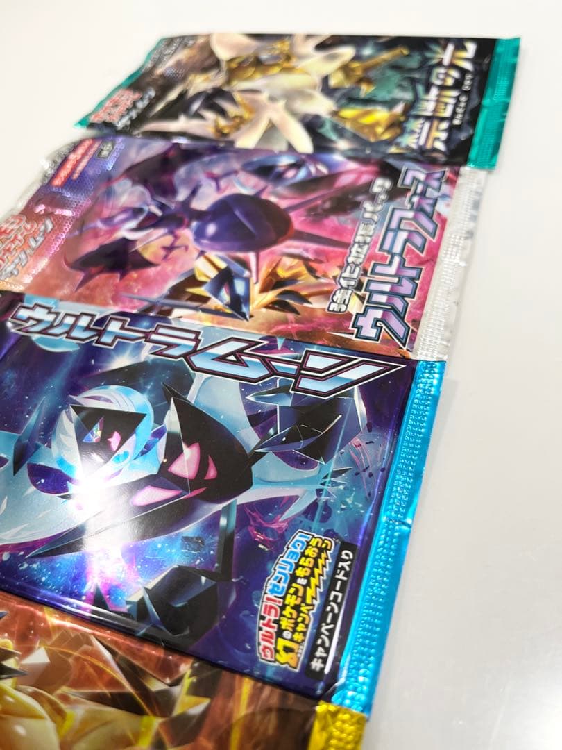 ポケモンカードダークオーダーウルトラサンムーンフォース禁断の光未開封パック