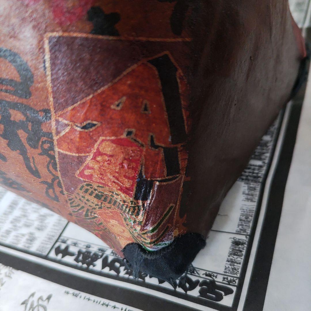 一閑張りハンドメイドバッグ＆番付表2枚