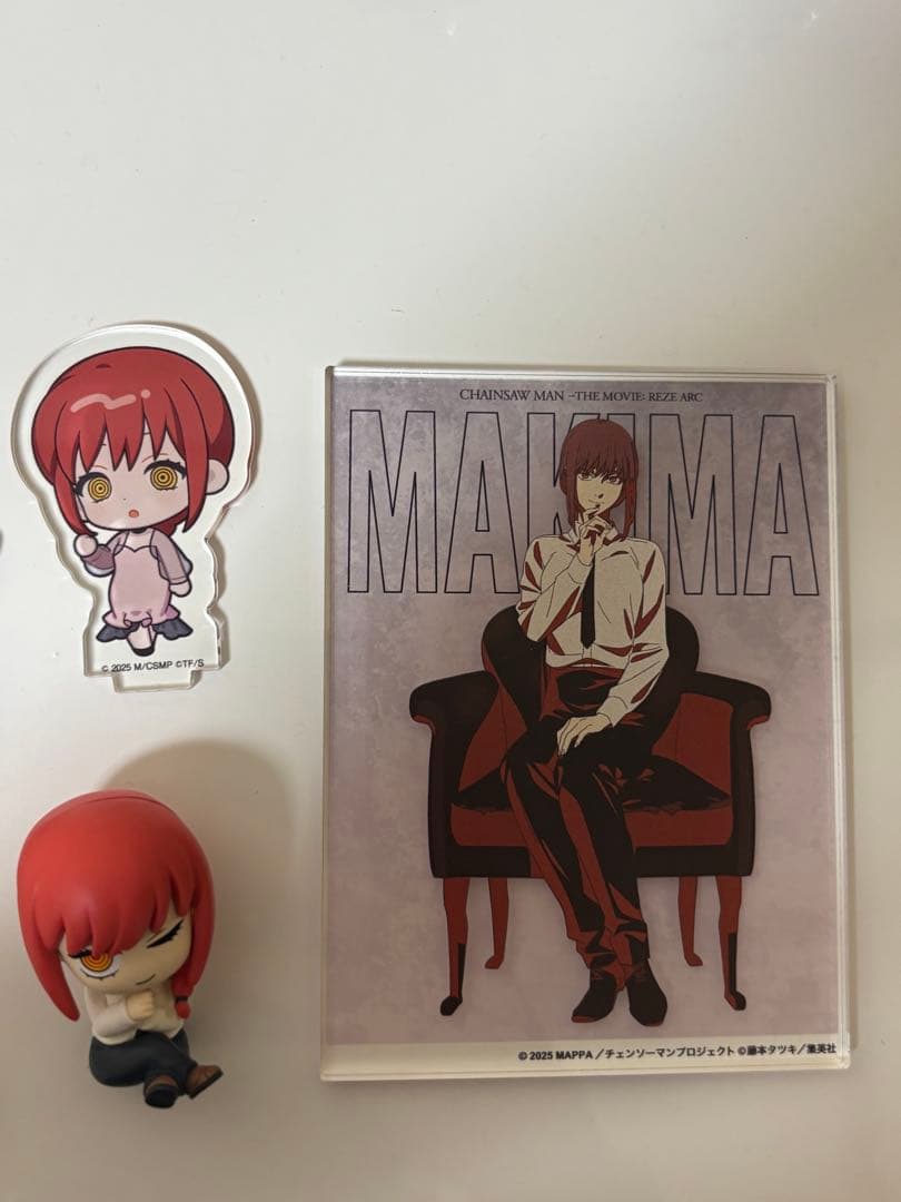 マキマ アクスタ まとめ売り PLAZA レゼ篇 紀伊国屋 チェンソーマン