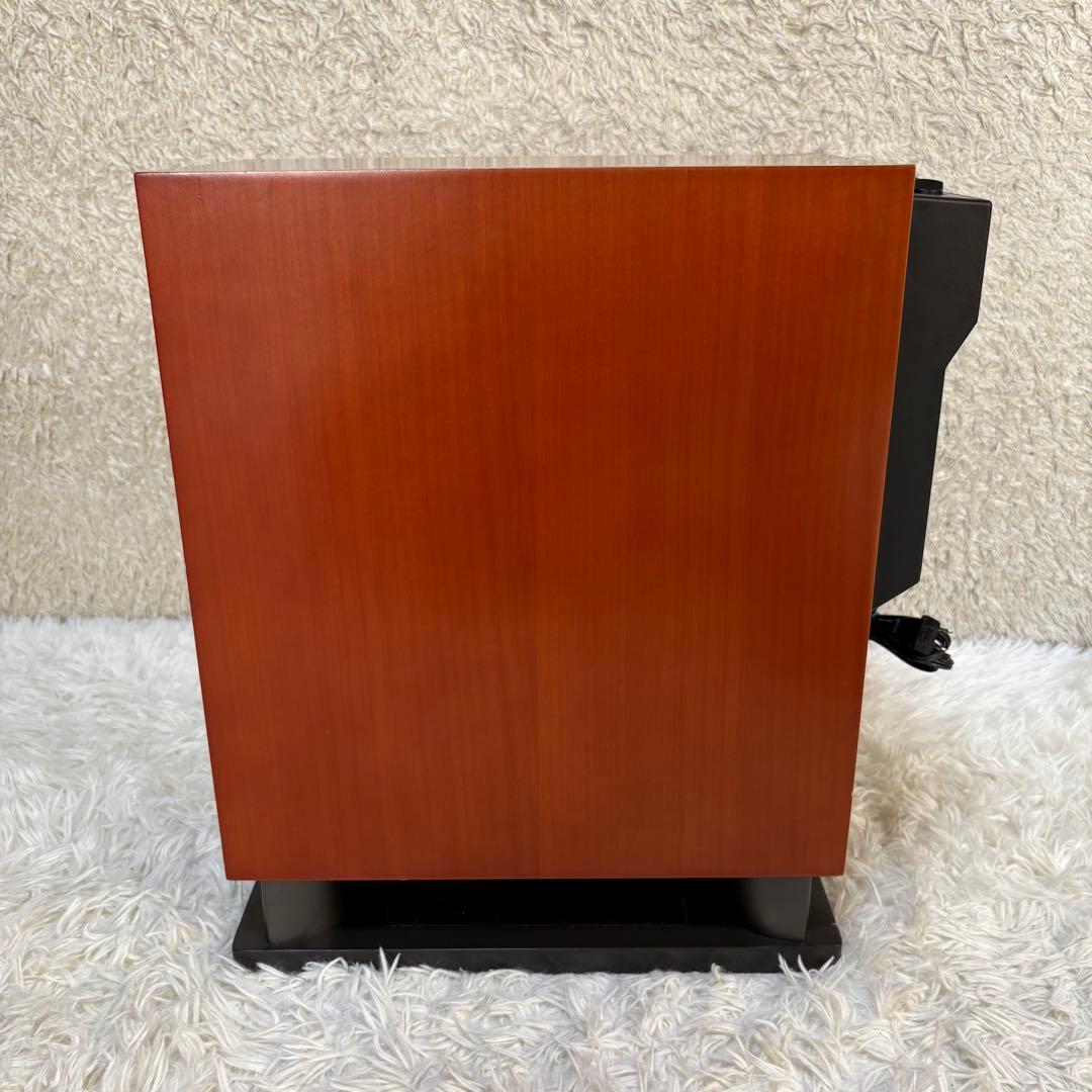 ★音出し確認済★ ONKYO SL-407 アンプ内蔵 サブウーファー 木目調