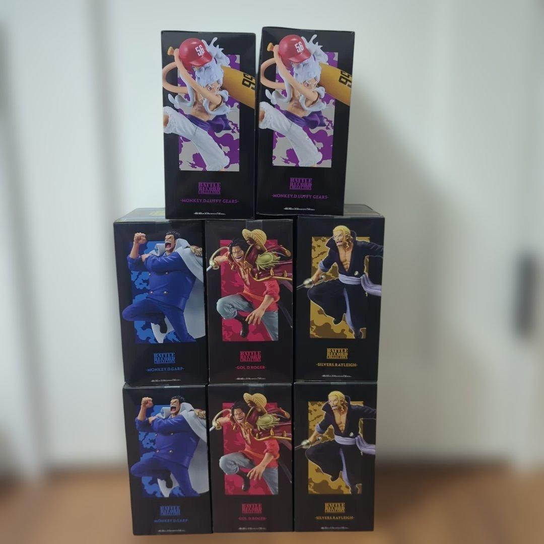 ワンピース BATTLE RECORD ガープ ロジャー レイリー 6体セット