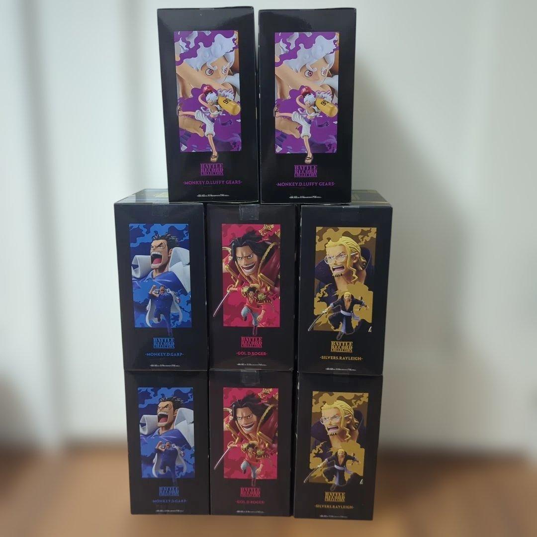 ワンピース BATTLE RECORD ガープ ロジャー レイリー 6体セット
