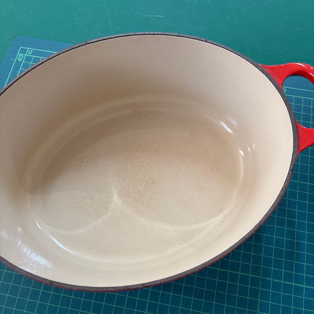 LE CREUSET 両手鍋 オーバル25 ハートキャニスター2個