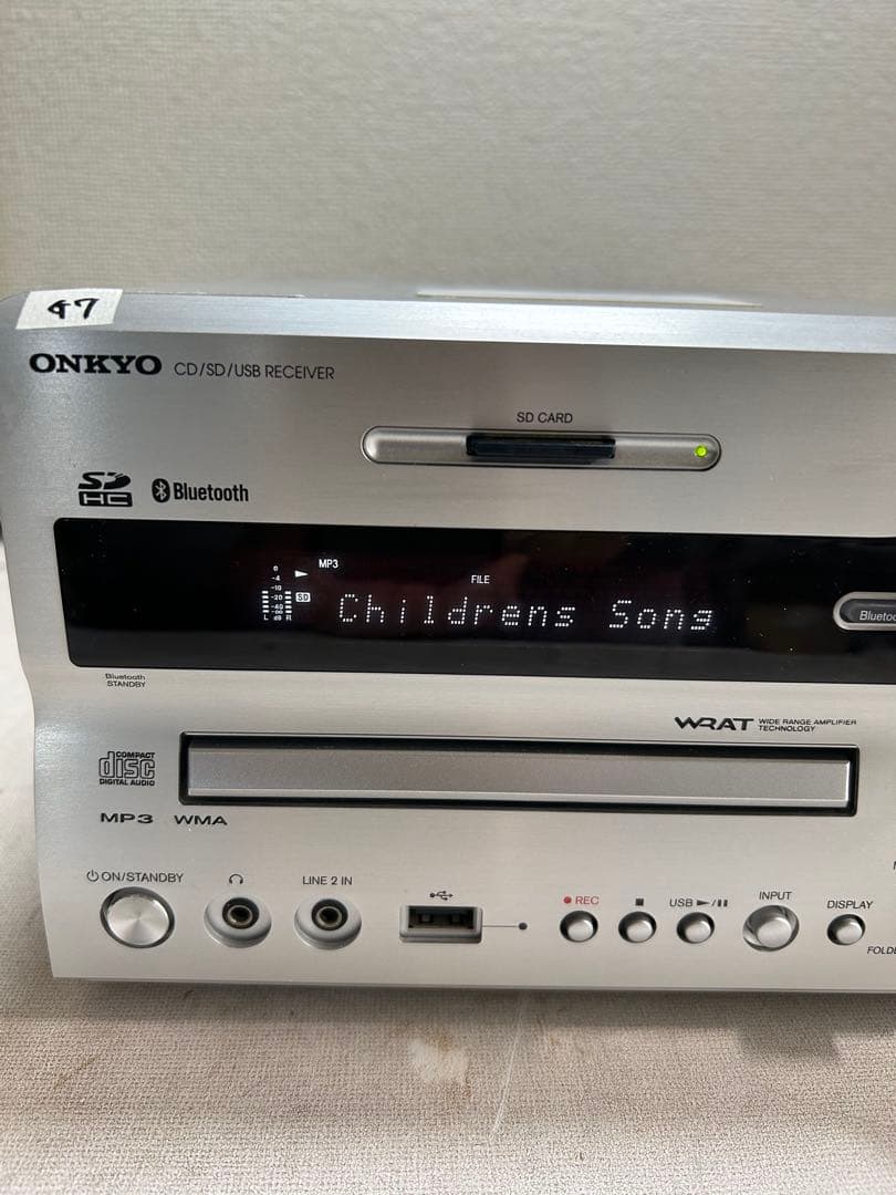 G17 整備ONKYO NFR-7X CD/SD/USBレシーバーシステム 本体