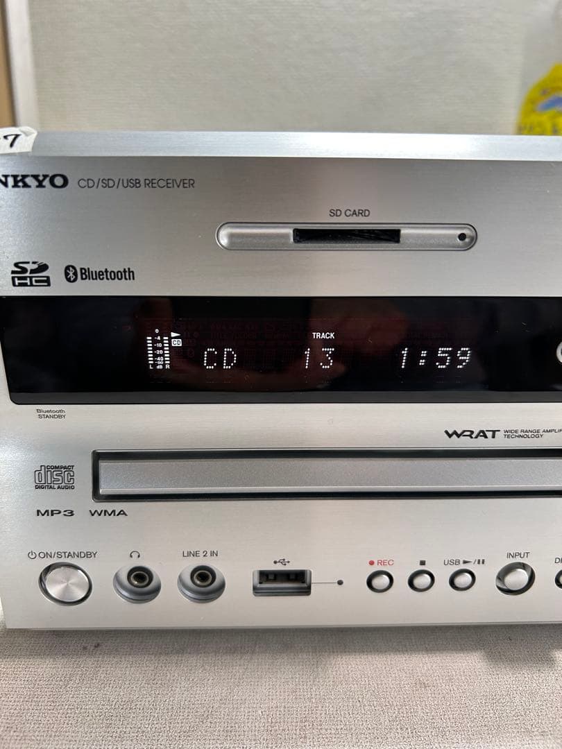 G17 整備ONKYO NFR-7X CD/SD/USBレシーバーシステム 本体