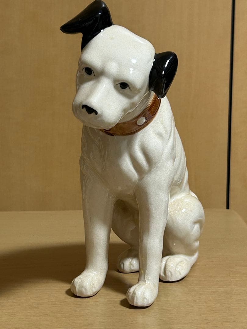 Victor ビクター　ニッパー犬　置物　陶器　6個セット