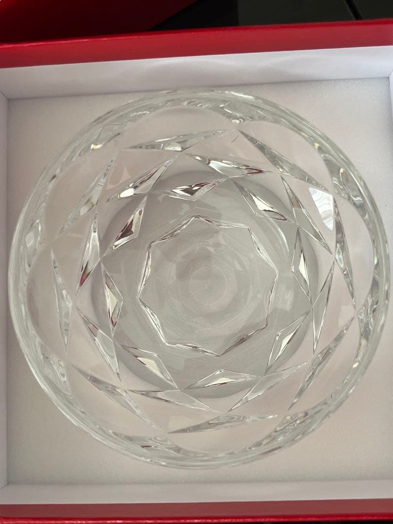 【新品未使用】Baccarat クリスタルカットボウル