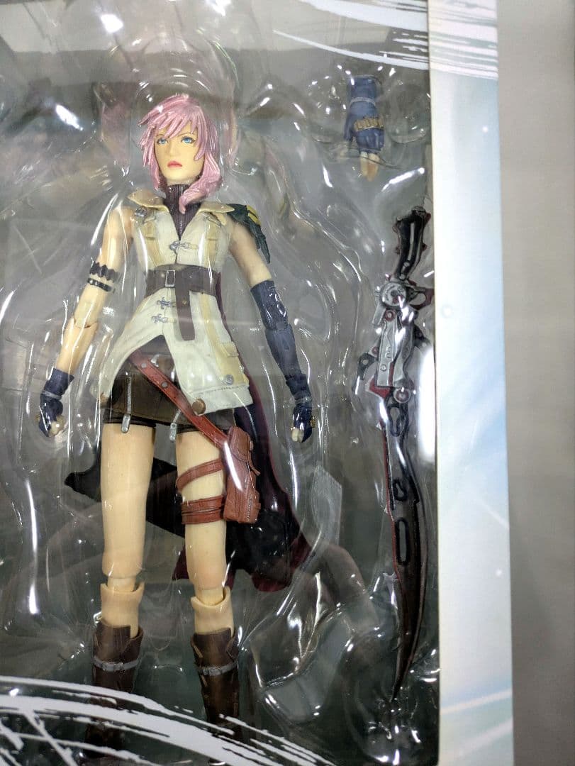 レア、ファイナルファンタジーX3ライトニングフィギュア改