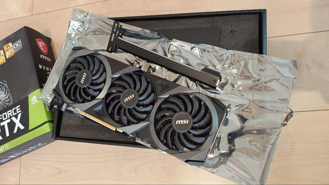【値下げ済み】MSI GeForce RTX 3080 Ti VENTUS 3X