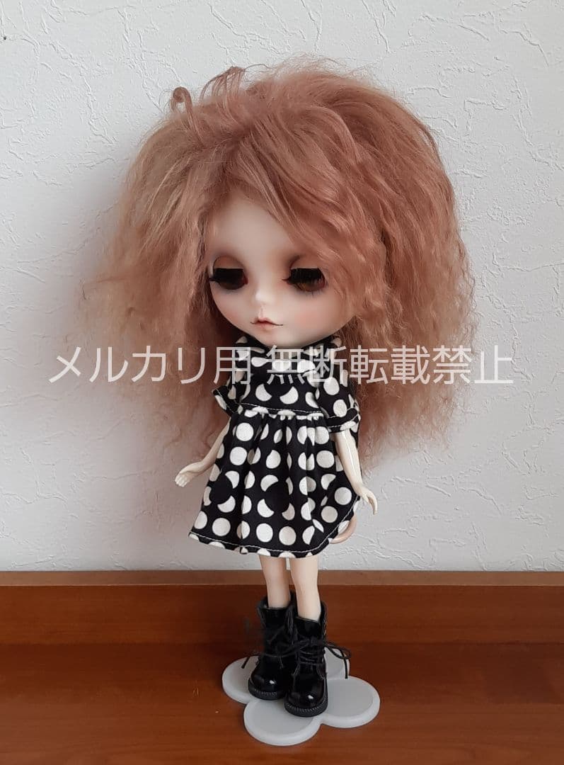 ※難あり品 アイチェンジが不可 カスタムブライス 本体 服・靴・スタンド付き