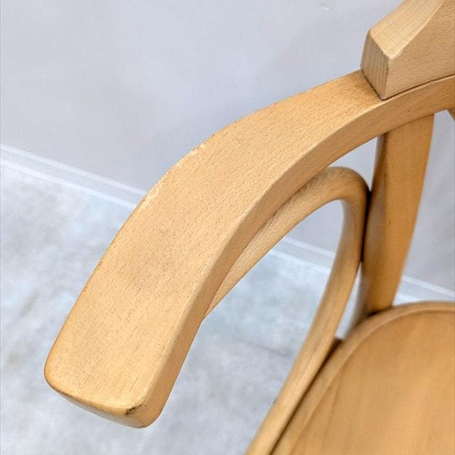 ポーランド製ベントウッドショートアームチェア②