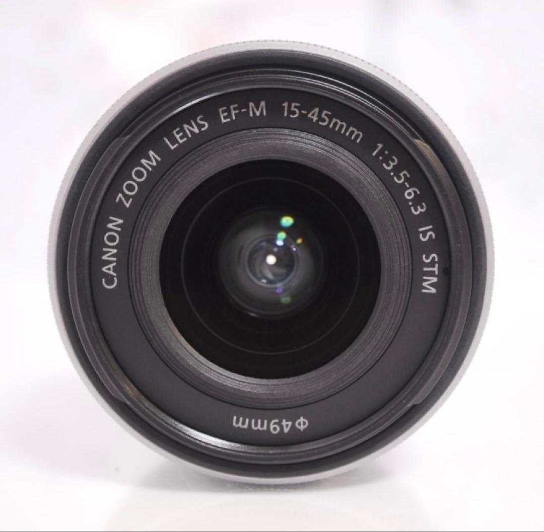 高画質で自撮りもラクラク☆Wi-Fi通信機能付き♪キャノン EOS M100♡